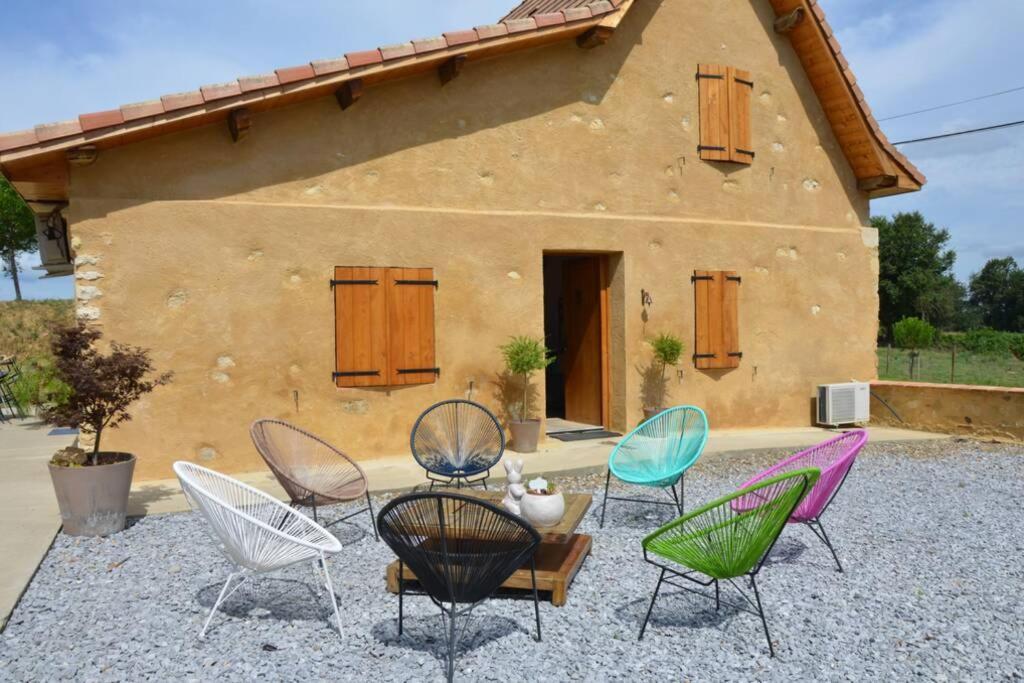 Corps De Ferme Labarthe A Pimbo Villa Buitenkant foto